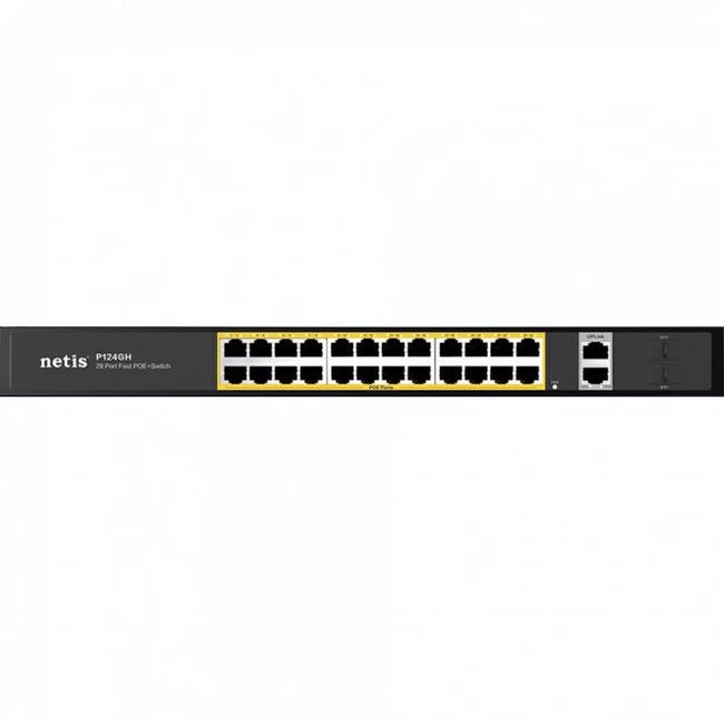 Коммутатор Netis P124GH 100 Base-TX (100 мбит/с), 2 SFP порта
