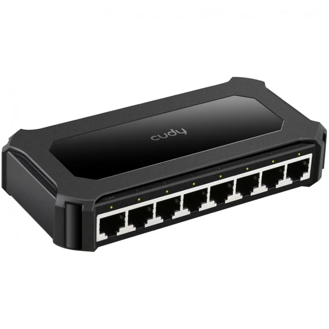 Коммутатор CUDY GS108D 1000 Base-TX (1000 мбит/с)