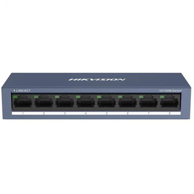Коммутатор Hikvision DS-3E0108-O (100 Base-TX (100 мбит/с))