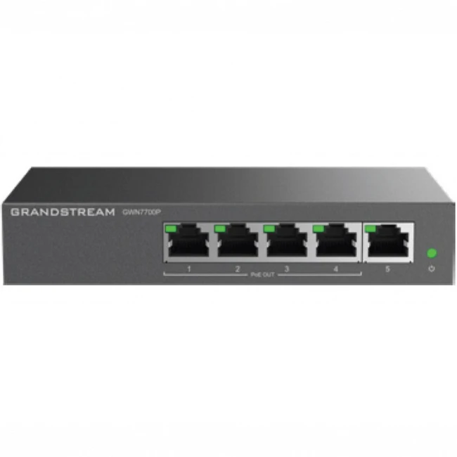 Коммутатор Grandstream GWN7700P 1000 Base-TX (1000 мбит/с)
