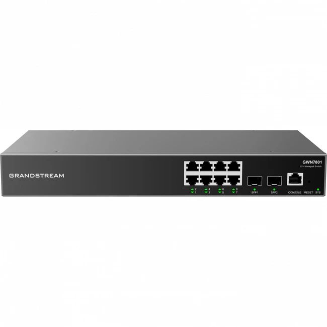 Коммутатор Grandstream GWN7801 1000 Base-TX (1000 мбит/с), 2 SFP порта