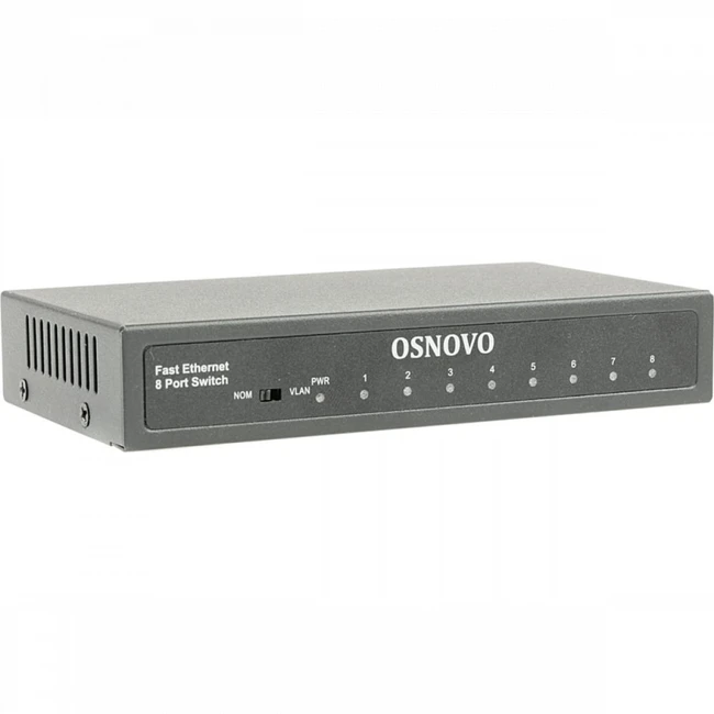 Коммутатор OSNOVO SW-10800 100 Base-TX (100 мбит/с)