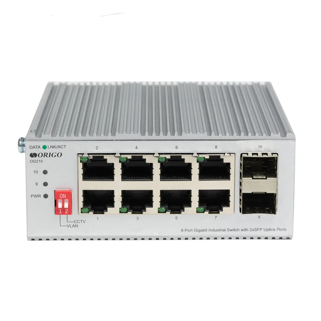 Коммутатор Origo OI2210 OI2210/A1A 1000 Base-T (1000 мбит/с), 2 SFP порта