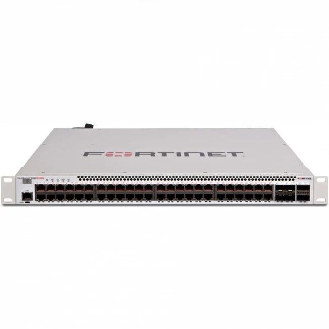 Коммутатор Fortinet FortiSwitch 548B-FPOE FS-548D-FPOE 1000 Base-T (1000 мбит/с), 6 SFP портов