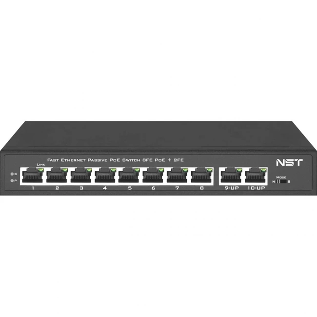 Коммутатор NST SW-8F2F-P/A NS-SW-8F2F-P/A (100 Base-T (100 мбит/с))