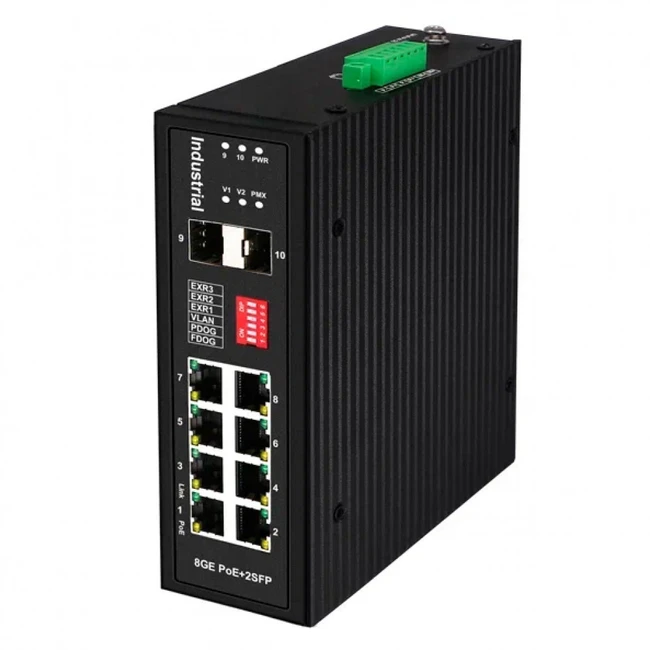 Коммутатор NST SW-8G2G NS-SW-8G2G-P (1000 Base-T (1000 мбит/с), 2 SFP порта)