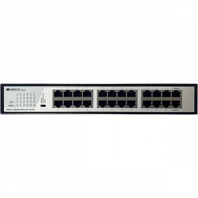 Коммутатор Origo OS2224 OS2224/A1A 1000 Base-T (1000 мбит/с)