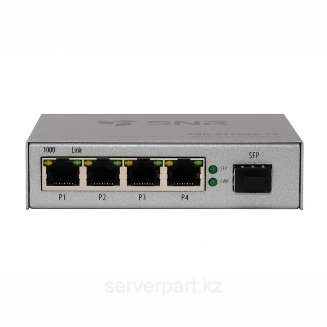Коммутатор SNR S1904G SNR-S1904G-1S 1000 Base-T (1000 мбит/с), 1 SFP порт
