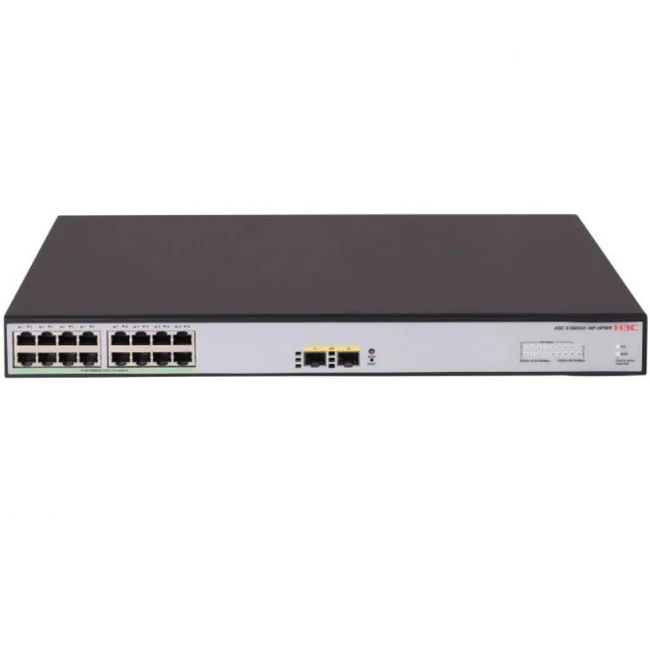 Коммутатор H3C LS-1600V2-18P-HPWR-GL (1000 Base-T (1000 мбит/с), 2 SFP порта)