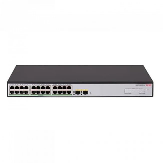 Коммутатор H3C S1600V2-26P L2 Ethernet Switch LS-1600V2-26P-GL (1000 Base-T (1000 мбит/с), 2 SFP порта)