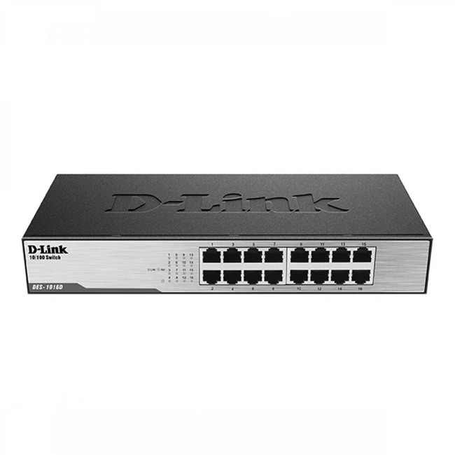 Коммутатор D-link DES-1016D/I1A 100 Base-TX (100 мбит/с)