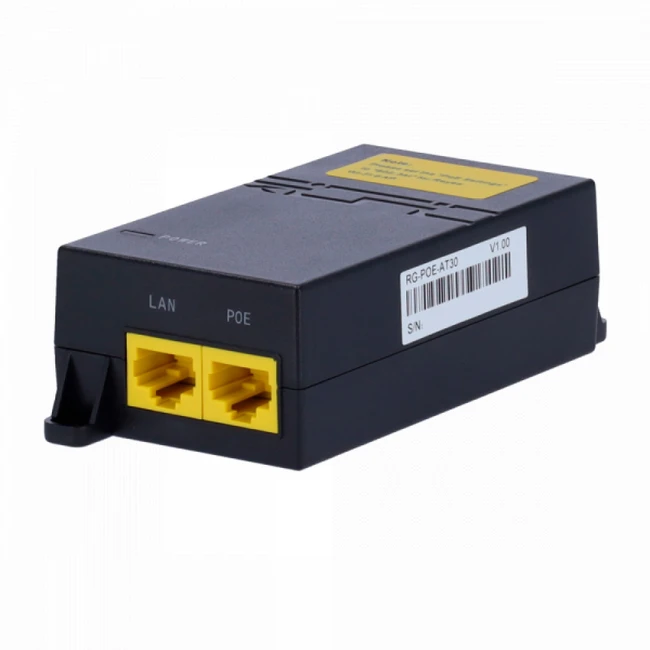 PoE инжектор Ruijie RG-POE-AT30 2 порта, 31.2 Вт