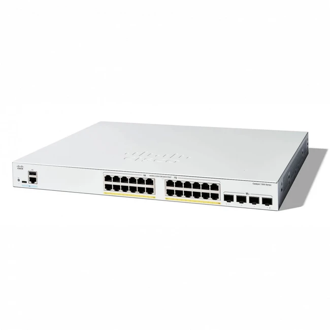 Коммутатор Cisco C1300-24T-4X (1000 Base-T (1000 мбит/с), 4 SFP порта)