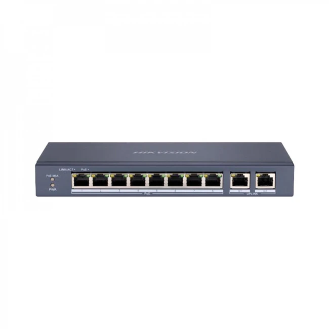 Коммутатор Hikvision DS-3E0310P-E/M(B) 100 Base-TX (100 мбит/с)