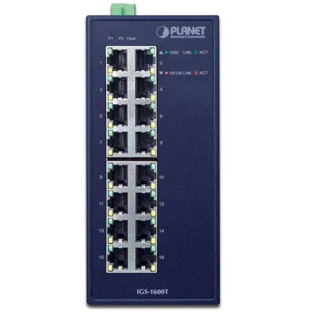 Коммутатор Planet IGS-1600T 1000 Base-T (1000 мбит/с)