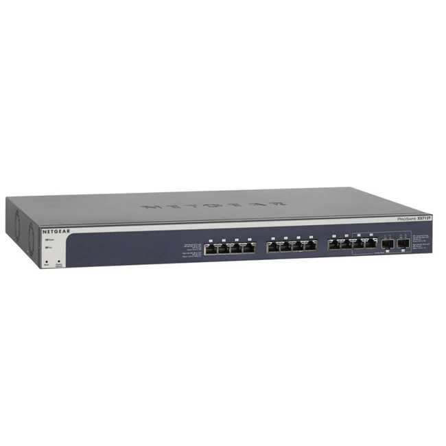 Коммутатор NETGEAR XS712T-100NES 1000 Base-TX (1000 мбит/с), 2 SFP порта
