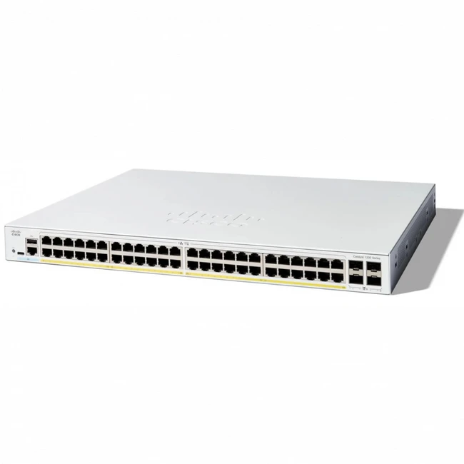 Коммутатор Cisco C1200-48P-4X (1000 Base-T (1000 мбит/с), 4 SFP порта)