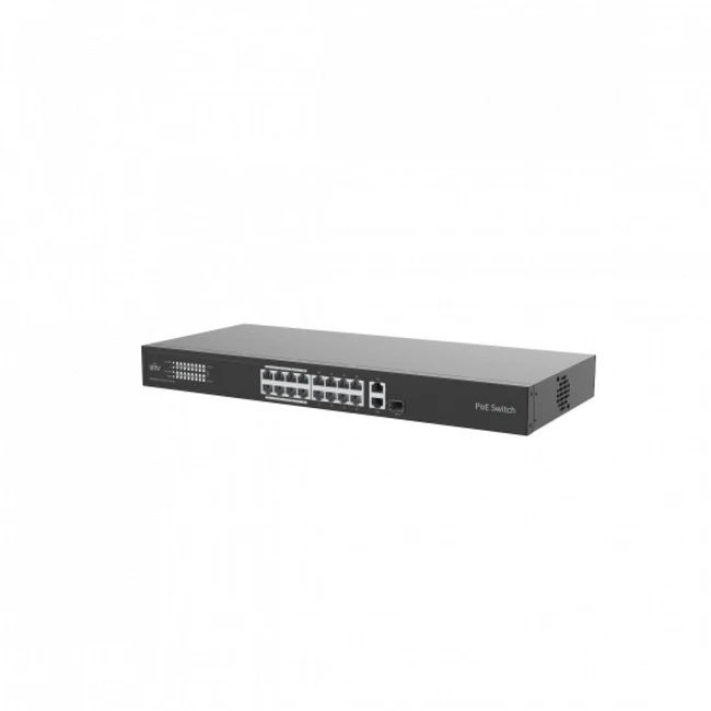 Коммутатор UNIVIEW NSW3000-16T1GT1GC-POE-IN (100 Base-T (100 мбит/с), 1 SFP порт)