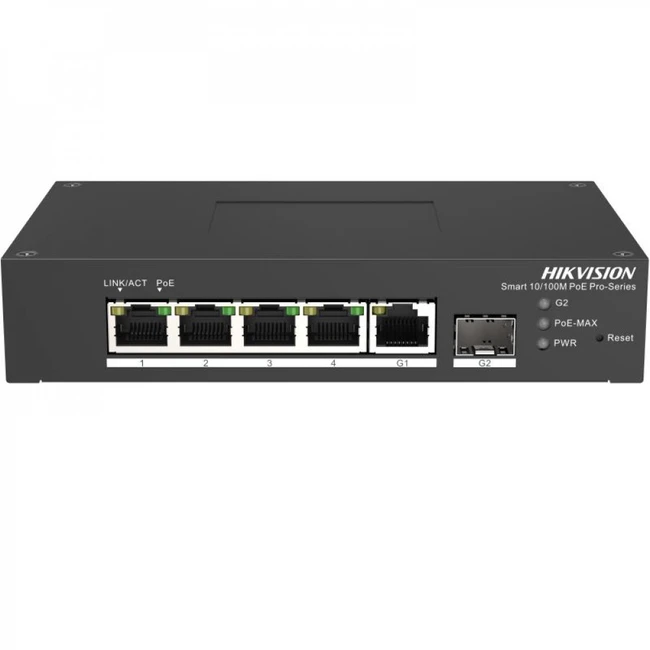 Коммутатор Hikvision DS-3T1306P-SI/HS (100 Base-TX (100 мбит/с), 1 SFP порт)