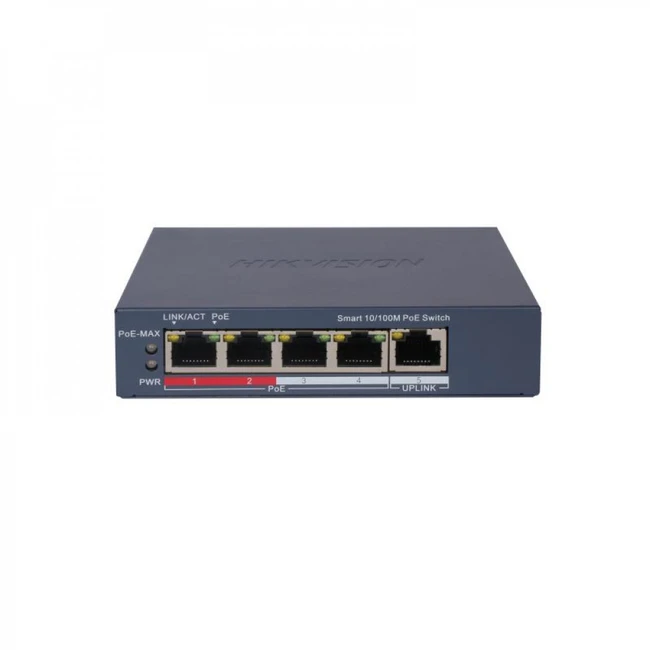 Коммутатор Hikvision DS-3E1105P-EI(V2) (100 Base-T (100 мбит/с))