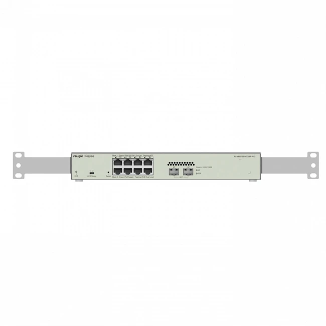 Коммутатор Ruijie RG-NBS3100-8GT2SFP-P-V2 (1000 Base-T (1000 мбит/с))
