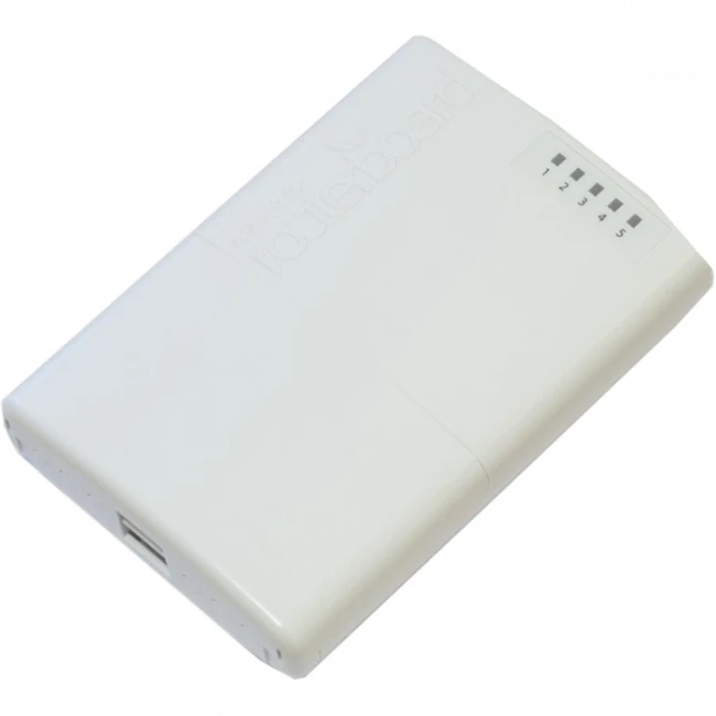 Маршрутизатор Mikrotik RB750P-PBr2 (10/100 Base-TX (100 мбит/с))