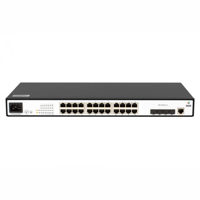 Коммутатор SNR S2985G-24T SNR-S2985G-24T (1000 Base-T (1000 мбит/с), 4 SFP порта)
