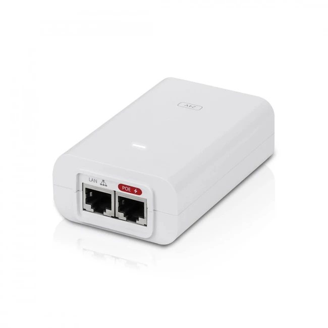 PoE инжектор Ubiquiti POE-24-24W-WH POE-24-24W-WH-EU (1 порт, 24 Вт)