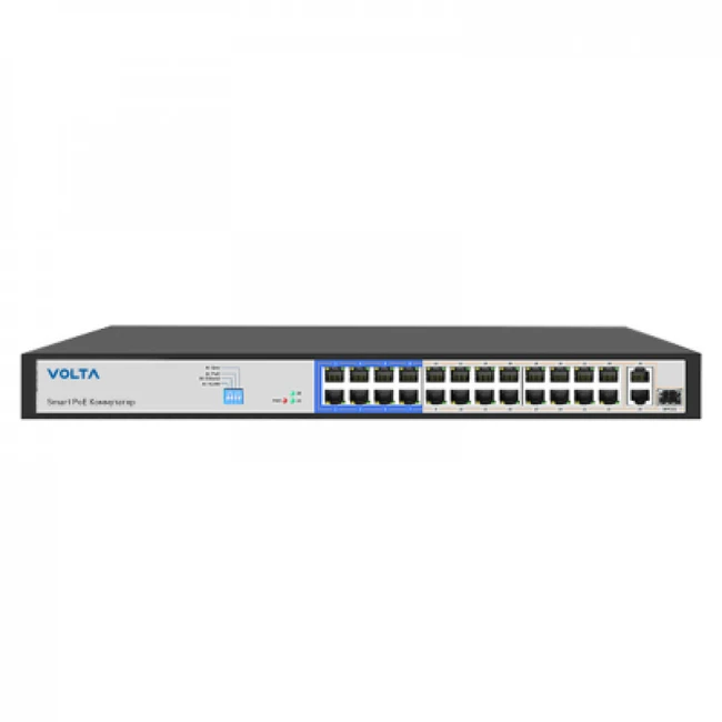 Коммутатор VOLTA PSD226 100 Base-T (100 мбит/с), 1 SFP порт