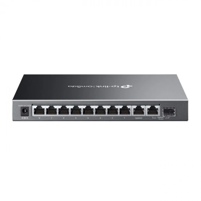 Коммутатор TP-Link ES210GMP ES210GMP(UN) 1000 Base-T (1000 мбит/с), 1 SFP порт