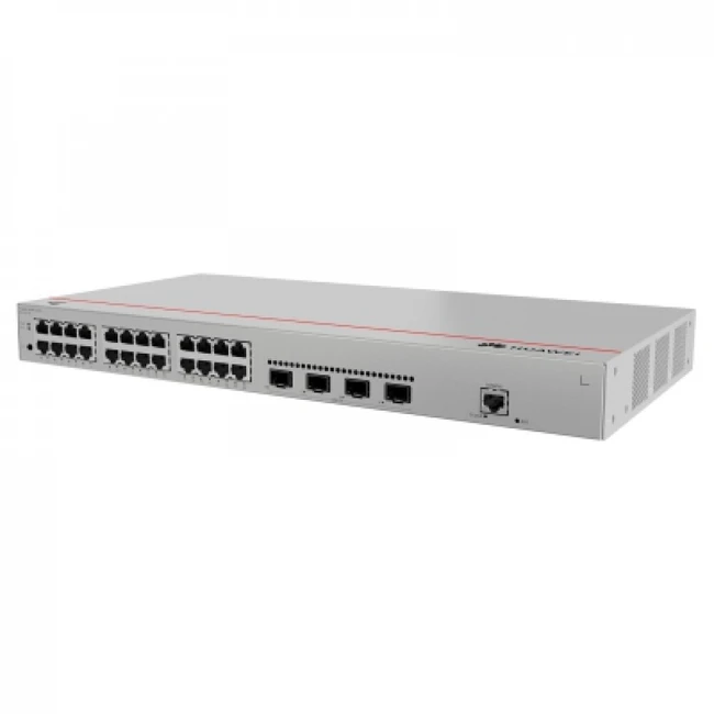 Коммутатор Huawei S220S-24T4JX 1000 Base-T (1000 мбит/с), 2 SFP порта