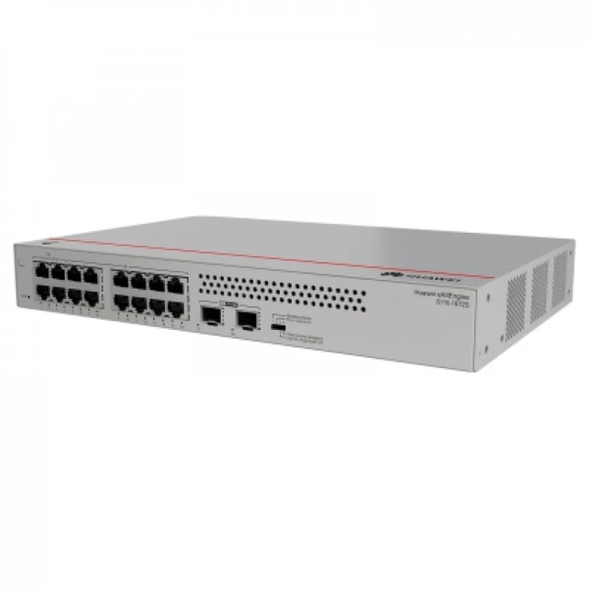 Коммутатор Huawei S110-16T2S 1000 Base-T (1000 мбит/с), 2 SFP порта