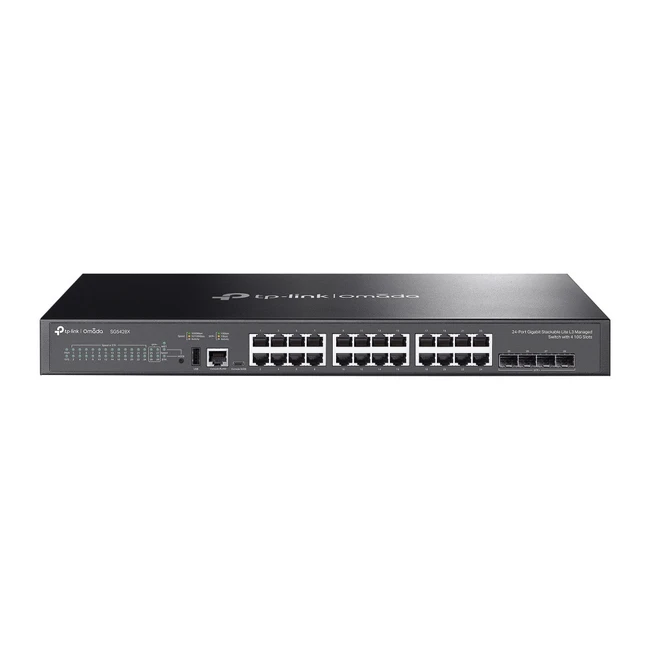 Коммутатор TP-Link SG5428X SG5428X(UN) (1000 Base-T (1000 мбит/с), 4 SFP порта)