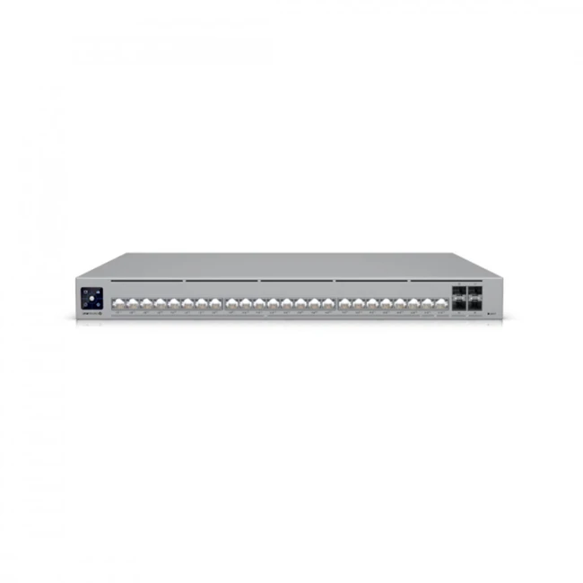 Коммутатор Ubiquiti USW-Pro-HD-24 USW-Pro-HD-24-EU (2.5 GBase-T (2500 мбит/с), 4 SFP порта)