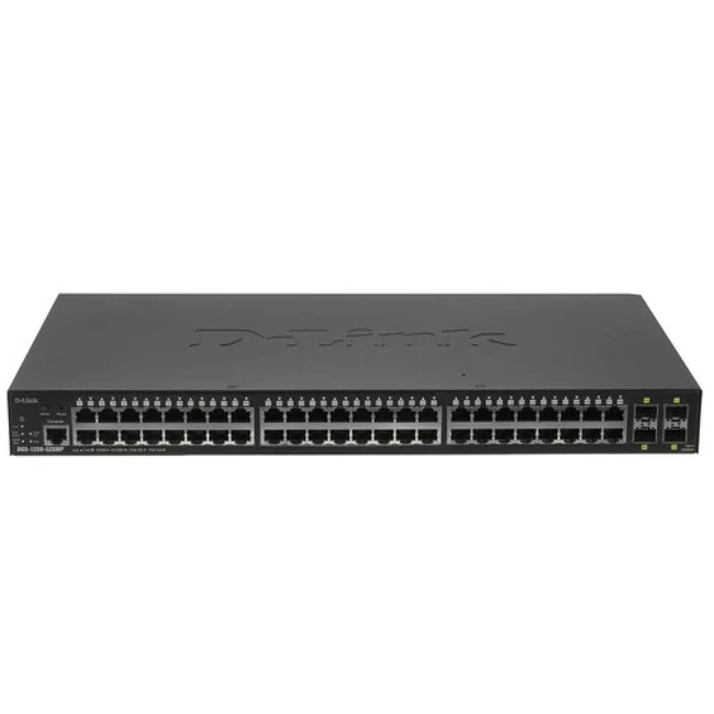 Коммутатор D-link DGS-1250-52XMP/RU/A1A 1000 Base-T (1000 мбит/с), 4 SFP порта