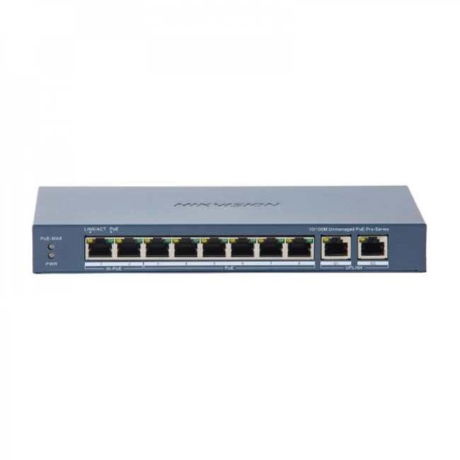 Коммутатор Hikvision DS-3E0310HP-E(C) 301803410 100 Base-T (100 мбит/с)