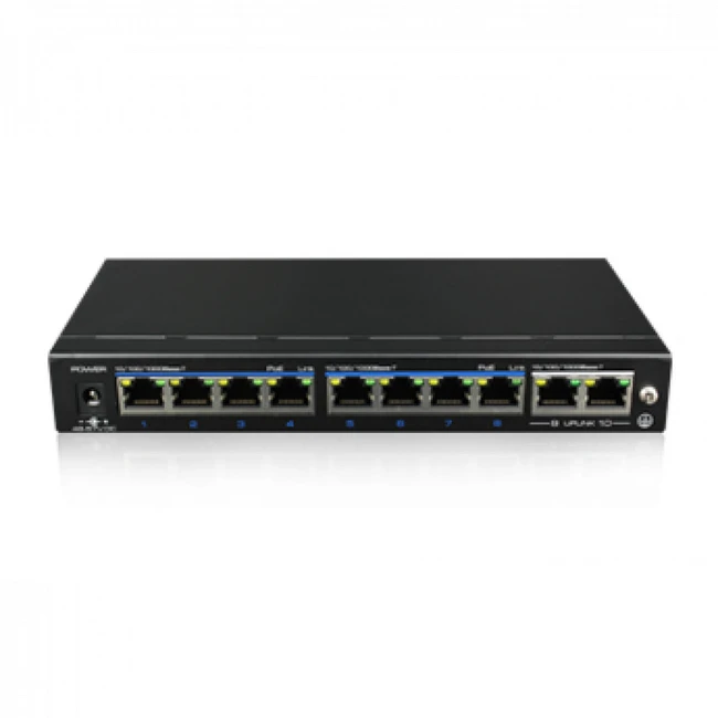 Коммутатор UTEPO UTP3-GSW0802-TP120 1000 Base-T (1000 мбит/с)
