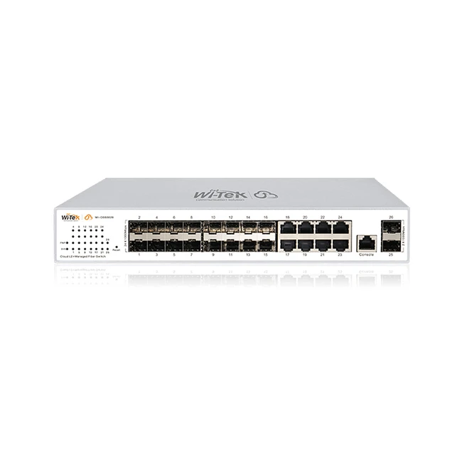 Коммутатор Wi-Tek WI-CGS5026 v2 1000 Base-T (1000 мбит/с), 18 SFP портов