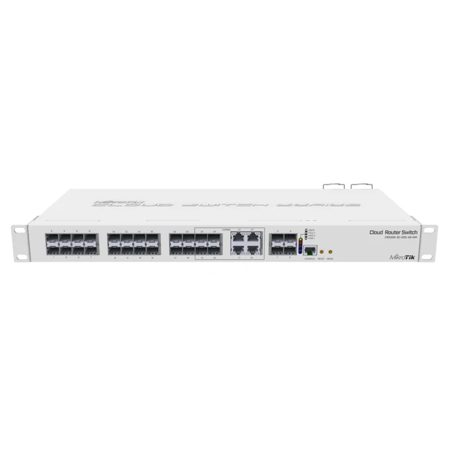 Коммутатор Mikrotik 20PORT SFP 4SFP+ CRS328-4C-20S-4S+RM 20 SFP портов