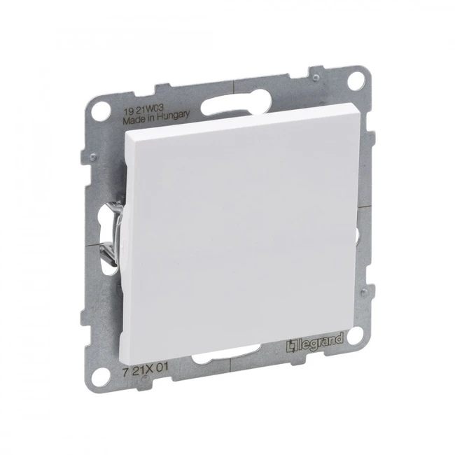 Legrand Выключатель одноклавишный Suno 10А 250В безвинт.зажим Белый 721101