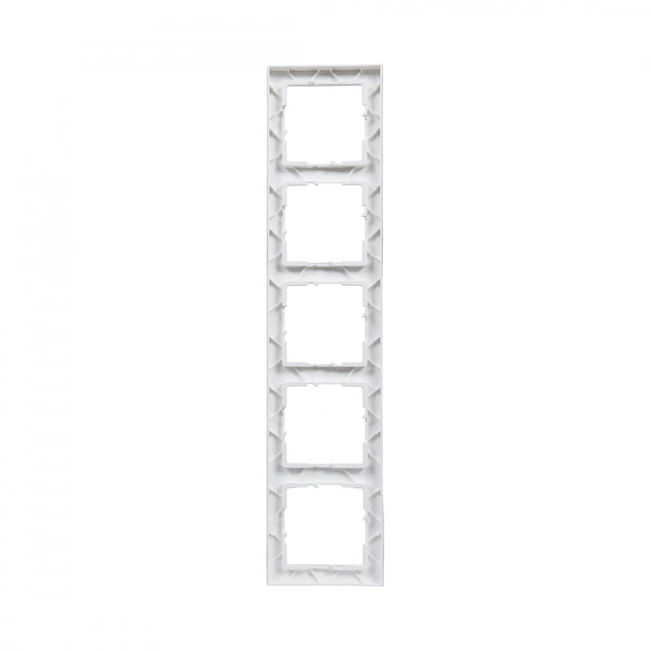Legrand Рамка декор. универсальная 5-постовая Suno Белый 721505