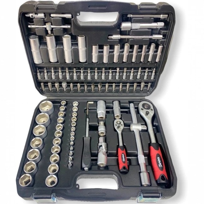 WMC Tools Набор инструментов 94пр, 1/4", 1/2" (6гр.) 125034