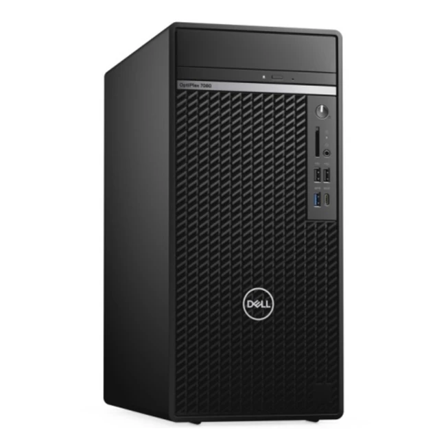 Персональный компьютер Dell Optiplex 7080 7080-7656 (Core i7, 10700, 2.9 ГГц, 16 Гб, HDD и SSD, Windows 10 Pro)