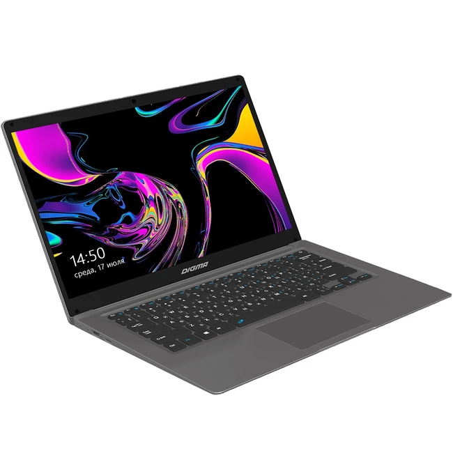 Ноутбук Digma EVE 14 C411 ES4058EW (14.1 ", FHD 1920x1080 (16:9), Celeron, 4 Гб, SSD)