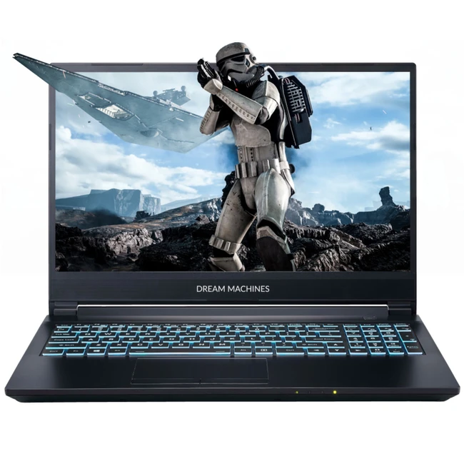 Ноутбук Dream Machines G1650-15KZ41 (15.6 ", FHD 1920x1080 (16:9), Core i5, 8 Гб, SSD)