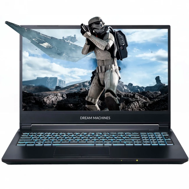 Ноутбук Dream Machines G1650-15 G1650-15KZ72 (15.6 ", FHD 1920x1080 (16:9), Core i5, 8 Гб, SSD)