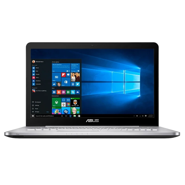 Ноутбук Asus N752VX 90NB0AY1-M02530 17.3 ", FHD 1920x1080 (16:9), Core i5, 4 Гб