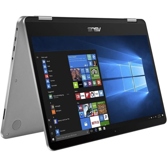 Ноутбук Asus VivoBook Flip TP401MA 90NB0IV1-M10130 (14 ", FHD 1920x1080 (16:9), Celeron, 4 Гб, SSD)