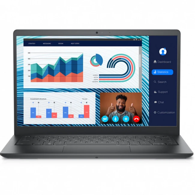 Ноутбук Dell Vostro 3420 210-BDZW-2 14 ", FHD 1920x1080 (16:9), Core i5, 8 Гб