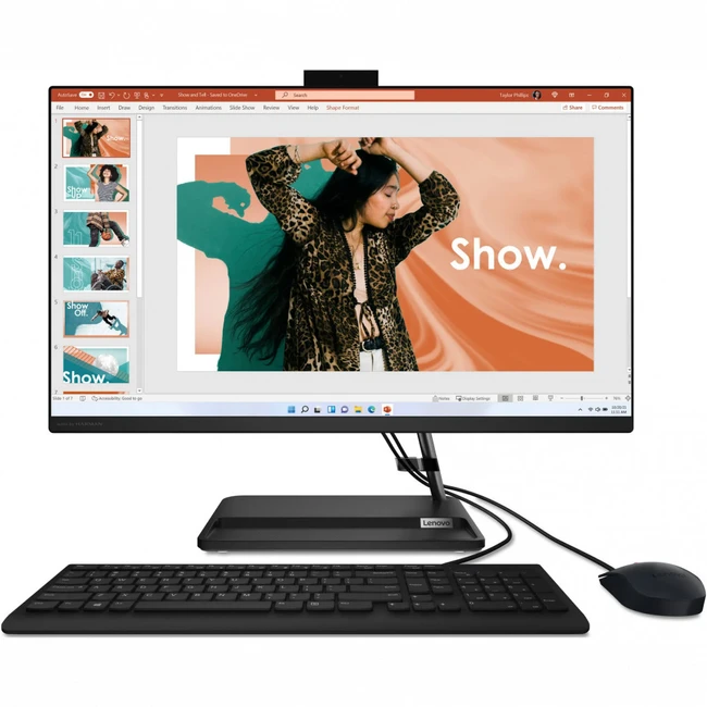 Моноблок Lenovo IdeaCentre AIO 3 27IAP7 F0GJ00NNRK (27 ", Intel, Core i5, 12450H, 1.5 ГГц, 16 Гб, SSD, 512 Гб)